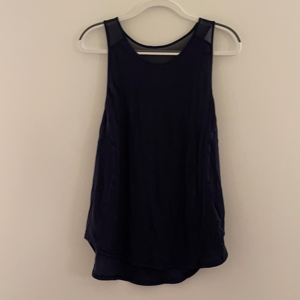 Lululemon navy blue tank top